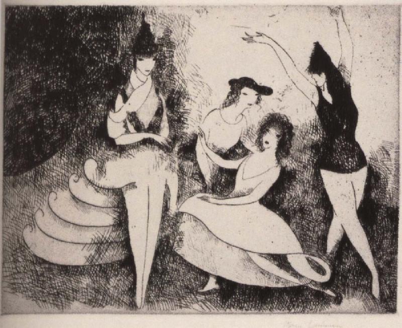 Marie Laurencin Mummery oil painting image